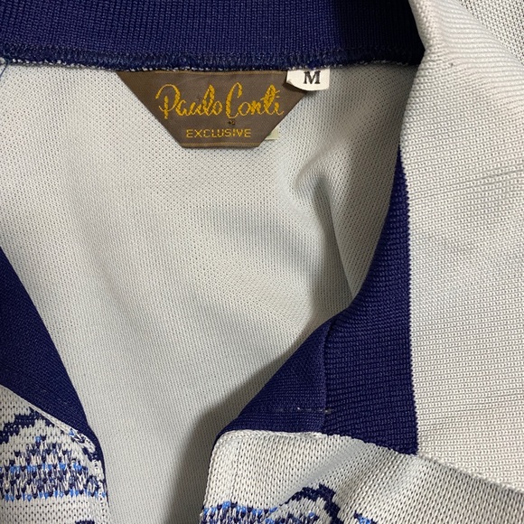 PAULO CONTI Men's Collared Sweater - Picture 3 of 3